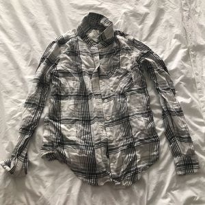 Black and White Flannel